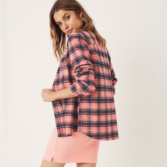 Spell maverick flannel coral NWT XS - Picture 2 of 9
